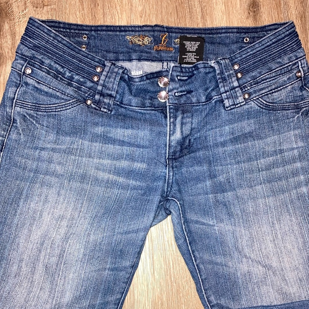 Rhinestone jeans